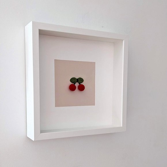Charry Shadow Box Wall Decor Hanging - Picture 1 of 4